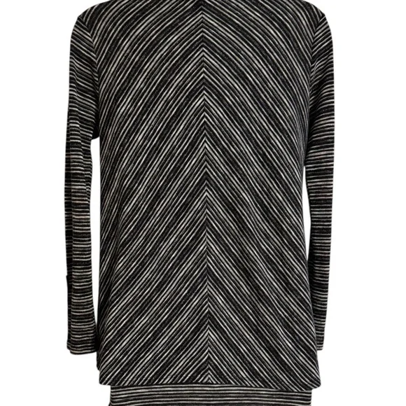 White House Black Market Monochrome Striped Sweater  XXSMALL   #T - Picture 7 of 8